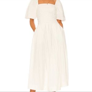 Free People Ain’t She a Beaut Midi Dress